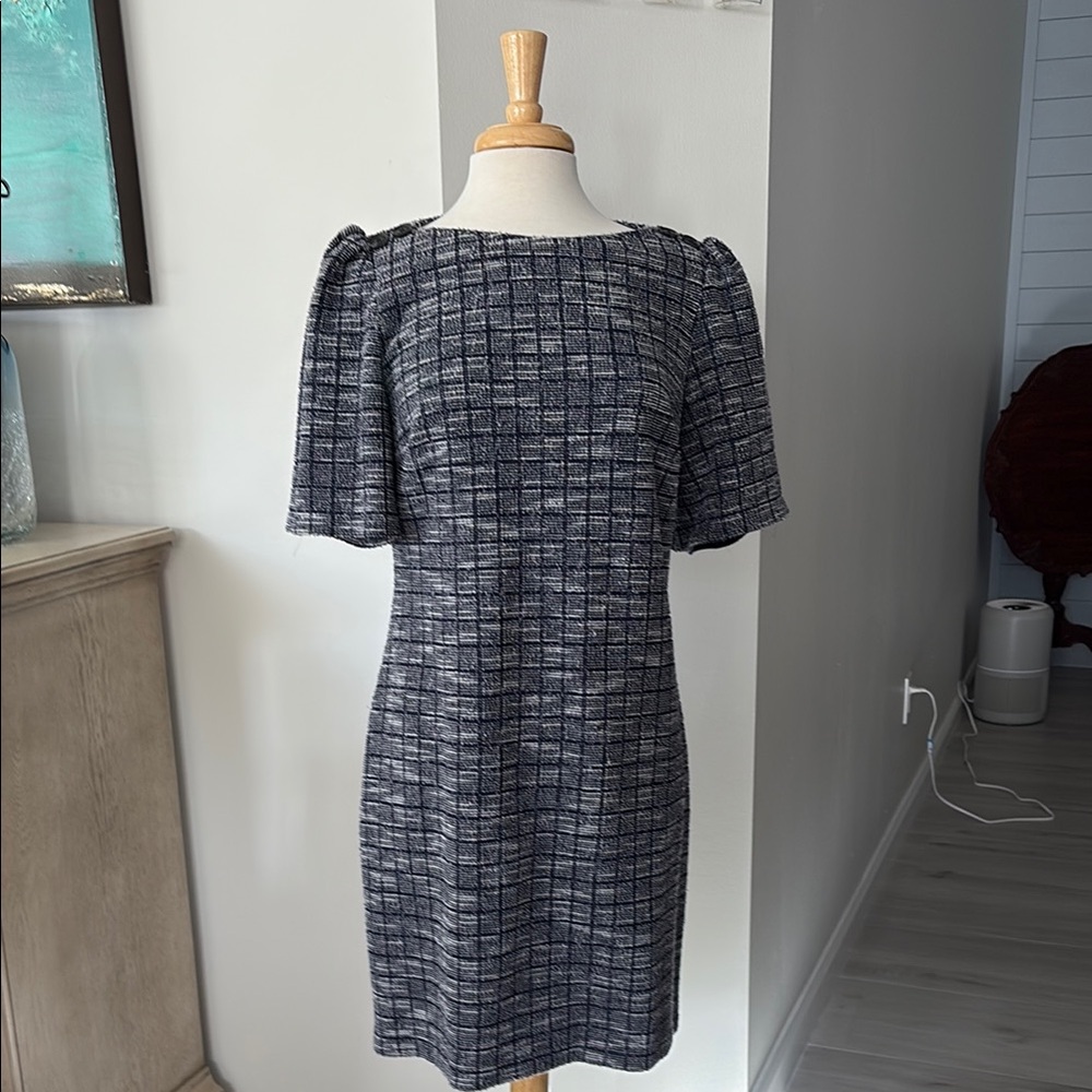 Elegant Black and Gray Women's Dress